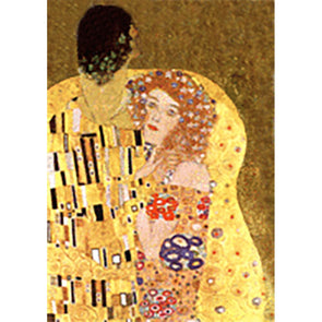 Gustav Klimt - Flicker Lenticular Postcard Greeting Card - NEW Post Cards 3dstereo 