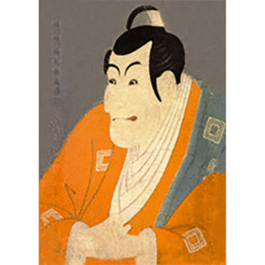 Toshusai Sharaku - Flicker Lenticular Postcard Greeting Card - NEW Post Cards 3dstereo 