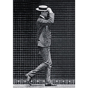 Man with Hat - Flicker Lenticular Postcard Greeting Card - NEW Post Cards 3dstereo 