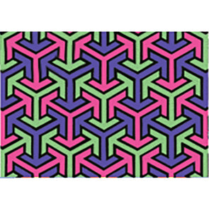 Graphic Design - Flicker Lenticular Postcard Greeting Card - NEW Post Cards 3dstereo 