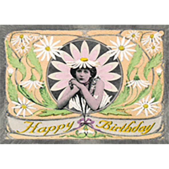 Happy Birthday - Flicker Lenticular Postcard Greeting Card - NEW Post Cards 3dstereo 