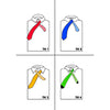 Ties - Flicker Lenticular Postcard Greeting Card - NEW Post Cards 3dstereo 