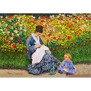 Claude Monet - Flicker Lenticular Postcard Greeting Card - NEW Post Cards 3dstereo 