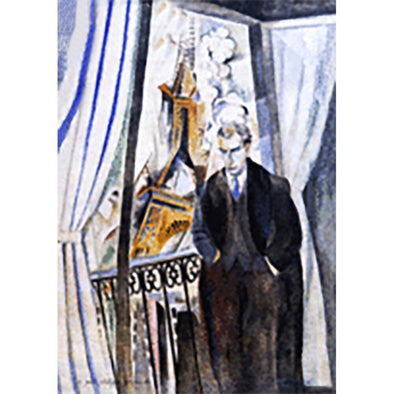 Robert Delaunay - Flicker Lenticular Postcard Greeting Card - NEW Post Cards 3dstereo 