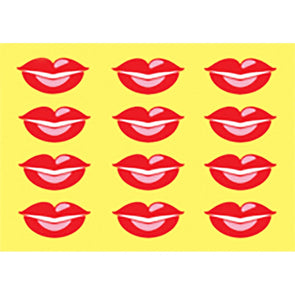 Kissing Lips - Motion Flicker Lenticular Postcard Greeting Card - NEW Post Cards 3dstereo 