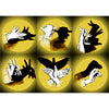 Shadow Theater - Flicker Lenticular Postcard Greeting Card - NEW Post Cards 3dstereo 