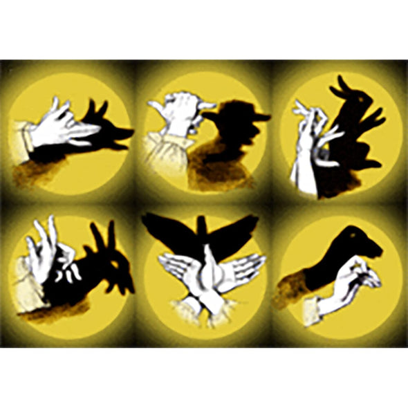 Shadow Theater - Flicker Lenticular Postcard Greeting Card - NEW Post Cards 3dstereo 