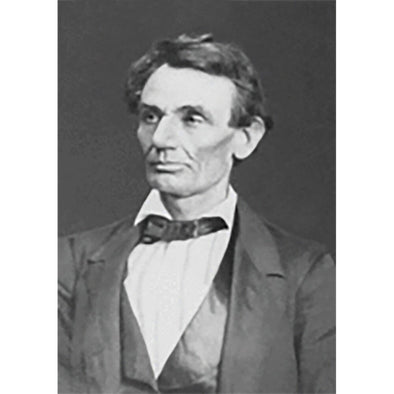 Lincoln - Flicker Lenticular Postcard Greeting Card - NEW Post Cards 3dstereo 