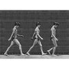 Muybridge - Motion Postcard - Men Walking - Greeting Card - NEW Post Cards 3dstereo 