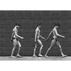 Muybridge - Motion Postcard - Men Walking - Greeting Card - NEW Post Cards 3dstereo 