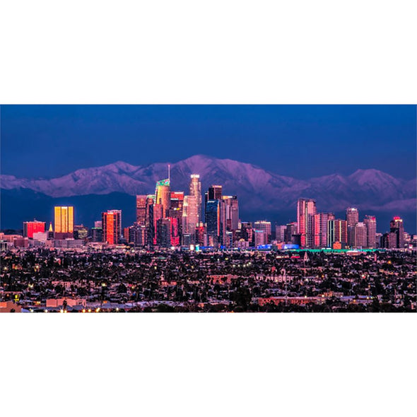 Los Angeles Day & Night - 3D Action Lenticular Oversize-Postcard Greeting Card - NEW Postcard 3dstereo 