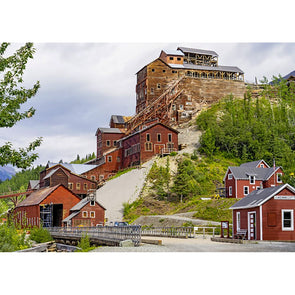 Kennecott, Alaska - 3D Lenticular Postcard Greeting Card Postcard 3dstereo 