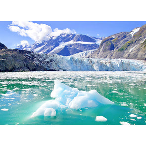 Surprise Glacier - Alaska - 3D Lenticular Postcard Greeting Card Postcard 3dstereo 