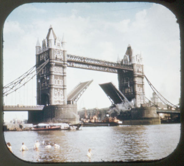 London - England - View-Master 3 Reel Packet - vintage Packet 3dstereo 