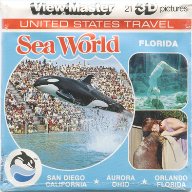 9 ANDREW - Sea World - View-Master 3 Reel Packet - vintage - M6-V2 - unopened Packet 3Dstereo 