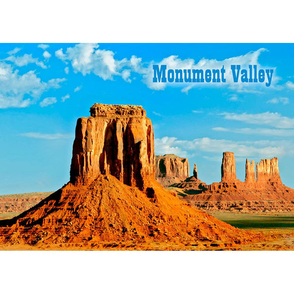 Monument Valley & Horseshoe Bend - 2 different 3D Magnets Popular Combo for Savings MAGNET 3Dstereo 