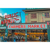 Pikes Place Market - 2 Image 3D Magnet for Refrigerator, Whiteboard, Locker MAGNET 3dstereo 