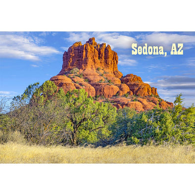 Sedona, Bell Rock - 3D Magnet for Refrigerator, Whiteboard, Locker MAGNET 3dstereo 