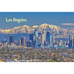 Los Angeles Day/Night - 2 Image 3D Magnet for Refrigerator, Whiteboard, Locker MAGNET 3dstereo 