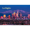 Los Angeles Day/Night - 2 Image 3D Magnet for Refrigerator, Whiteboard, Locker MAGNET 3dstereo 