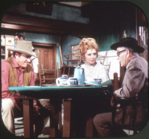 Gunsmoke - View-Master 3 Reel Packet - 1960s - Vintage - MKT-B589-G3A MKT 3Dstereo 