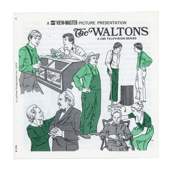 Waltons - The Separation - View-Master 3 Reel Packet - vintage - MKT-B596-G3A MKT 3Dstereo 