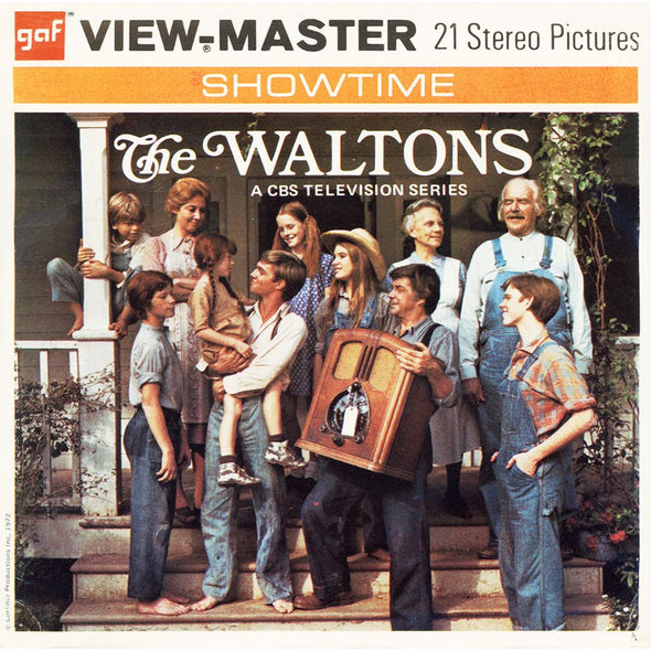 Waltons - The Separation - View-Master 3 Reel Packet - vintage - MKT-B596-G3A MKT 3Dstereo 