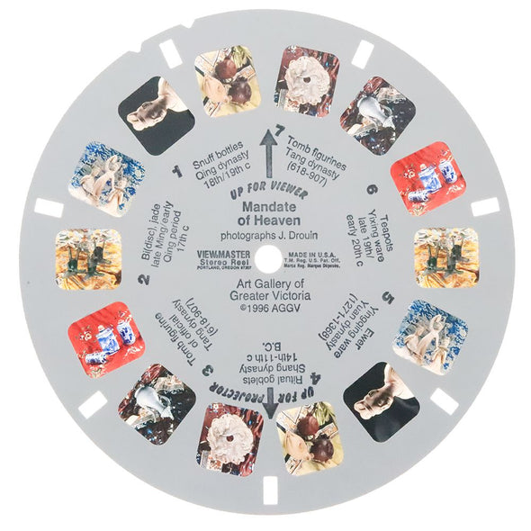 7 ANDREW - Mandate of Heaven - Art Gallery of Greater Victoria - View-Master Special Issue Reel - 1996 - vintage 3dstereo 