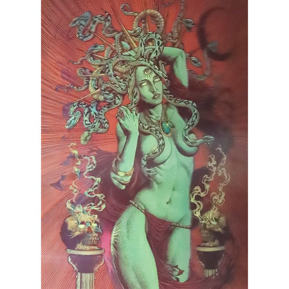 Medusa Gorgona - 3D & Flicker Lenticular Poster - 12x16 - NEW Poster 3dstereo 