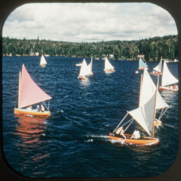 Ontario Vacationlands - View-Master 3 Reel Packet - vintage - 397-A,B,C-S3D Packet 3dstereo 