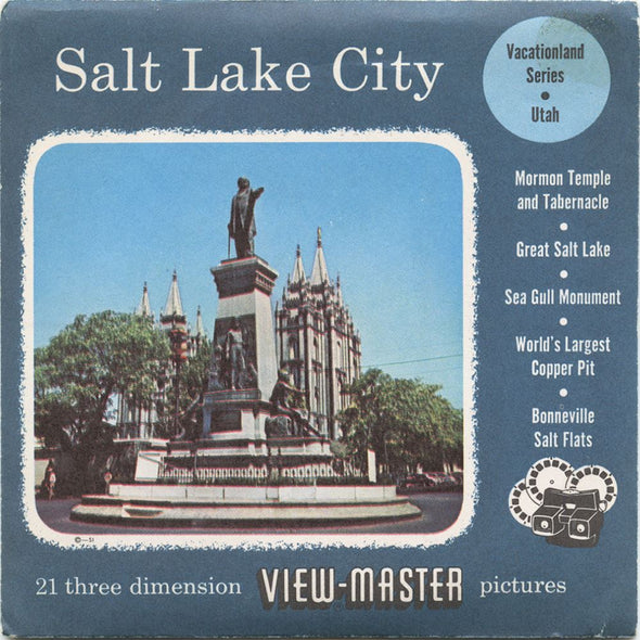 5 ANDREW - Salt Lake City - View-Master 3 Reel Packet - 1956 - vintage - S3 Packet 3dstereo 