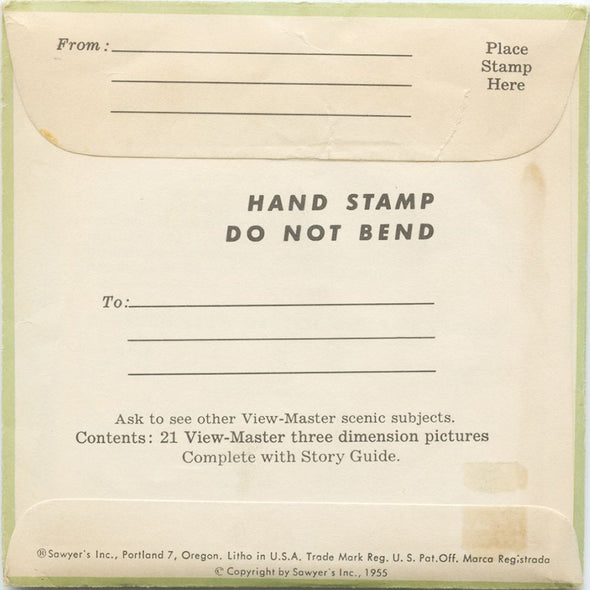 9 ANDREW - Marine Studios - View-Master 3 Reel Packet - vintage - 166-A,B,C-S3 Packet 3Dstereo 