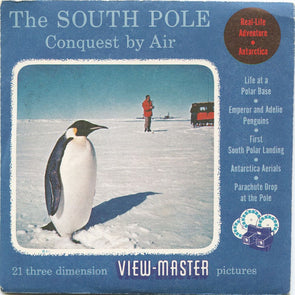 9 ANDREW - The South Pole - View-Master 3 Reel Packet - vintage - 6500-A,B,C-S3 Packet 3Dstereo 