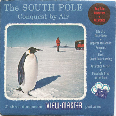 9 ANDREW - The South Pole - View-Master 3 Reel Packet - vintage - 6500-A,B,C-S3 Packet 3Dstereo 