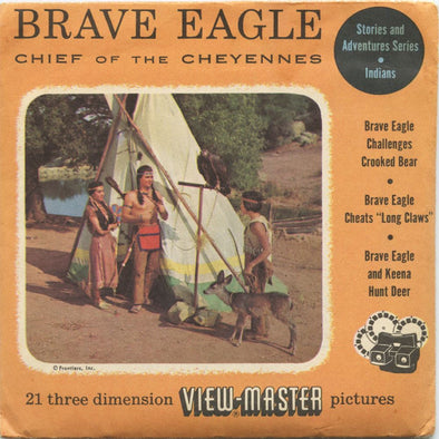 5 ANDREW - Brave Eagle - View-Master 3 Reel Packet - 1956 - vintage - S3 Packet 3dstereo 