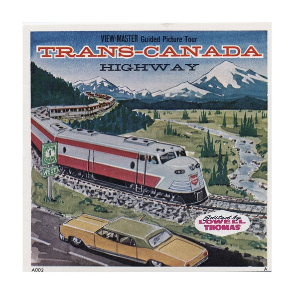 Trans-Canada - Highway - View-Master Vintage - 3 Reel Packet - 1970s - A002 3Dstereo 