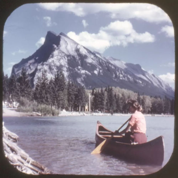 5 ANDREW - Banff - Canadian Rockies - View-Master 3 Reel Packet - vintage - A004-S6A Packet 3dstereo 