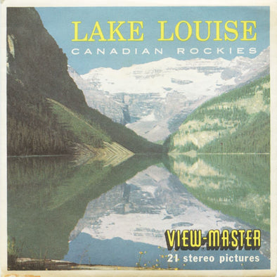 5 ANDREW - Lake Louise - Canadian Rockies - View-Master 3 Reel Packet - vintage - A007-S5 Packet 3dstereo 