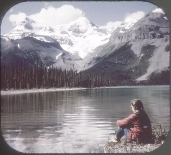 5 ANDREW - Jasper National Park - View-Master 3 Reel Packet - vintage - A008-G1A Packet 3dstereo 