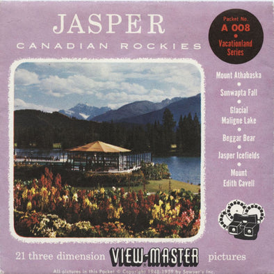 5 ANDREW - Jasper - View-Master 3 Reel Packet - vintage - A008-S4 Packet 3dstereo 