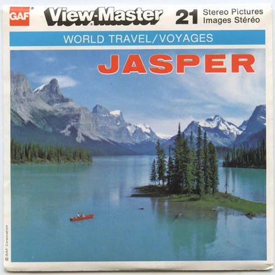 5 ANDREW - Jasper - Canada - View-Master 3 Reel Packet - vintage - A008C-G6 Packet 3dstereo 