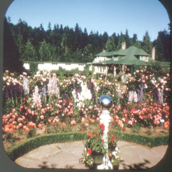 5 ANDREW - Butchart Gardens Victoria, B.C. - View-Master 3 Reel Packet - vintage - A016-G3B Packet 3dstereo 