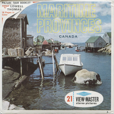 5 Andrew - Maritime Provinces - Canada - View-Master 3 Reel Packet - 1956 - vintage - A030-S6A Packet 3dstereo 