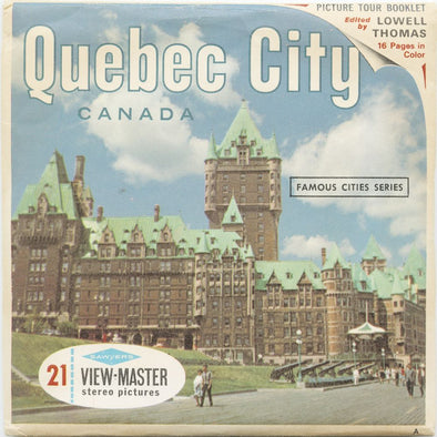 9 ANDREW - Quebec City - View-Master 3 Reel Packet - vintage - A050-S6A Packet 3Dstereo 