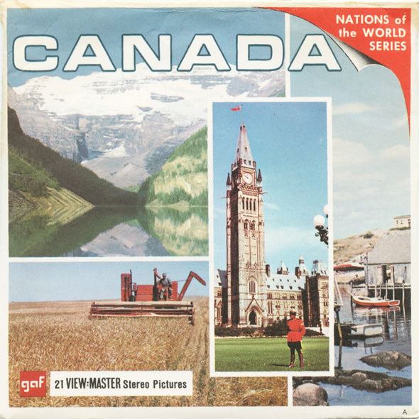 Canada - View-Master 3 Reel Packet - vintage - A090-G1A Packet 3dstereo 