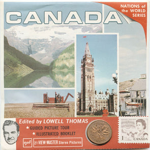 9 ANDREW - Canada - View-Master 3 Reel Packet - vintage - A090-G1A Packet 3Dstereo 