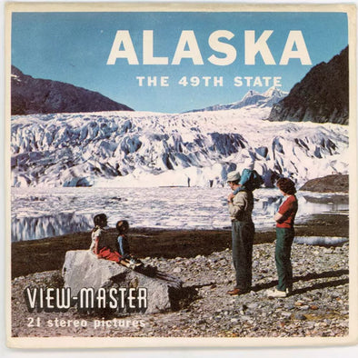 5 ANDREW - Alaska - View-Master 3 Reel Packet - vintage - A101-S5 Packet 3dstereo 