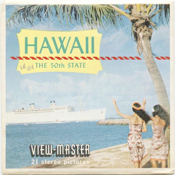 10 ANDREW - Hawaii - The 50th State - View-Master 3 Reel Packet - vintage - A120-S5 Packet 3dstereo 
