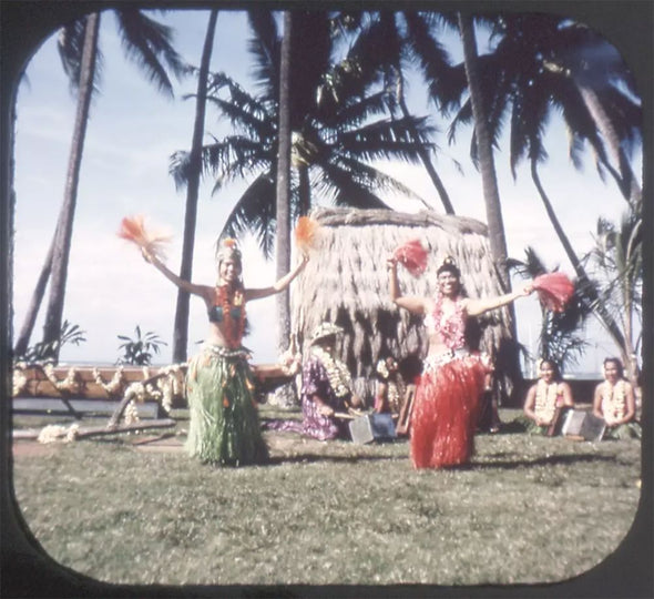 9 ANDREW - Honolulu and Waikiki - View-Master 3 Reel Economy Packet - vintage - A123-G3A Packet 3Dstereo 
