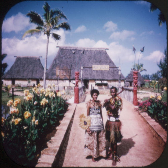 5 ANDREW - Polynesian Cultural Center - View-Master 3 Reel Packet - vintage - A129-G1A Packet 3dstereo 